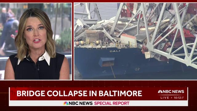 NBC Special Report: Second update on bridge collapse in Baltimore