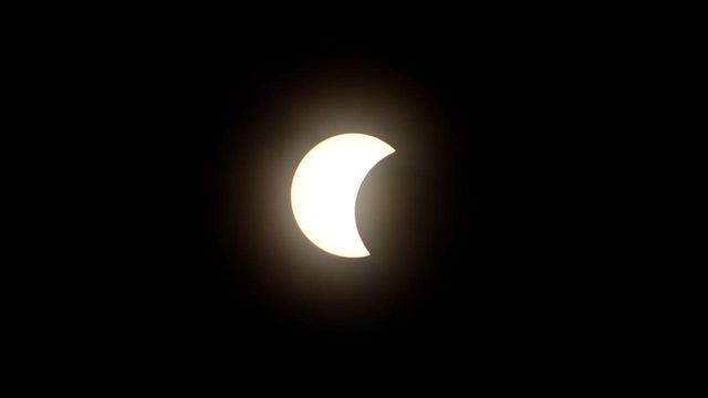 Eclipse from Junction, Texas