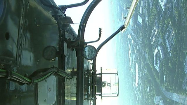 Sky 5 flies over Atlantic Avenue crash Sky 5 flies over Atlantic Avenue crash