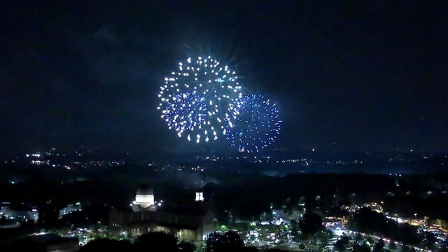 Tap to watch Dix Park's celebration of fireworks 🎆