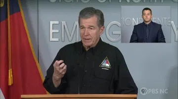 Roy Cooper, state officials talk Helene preparation