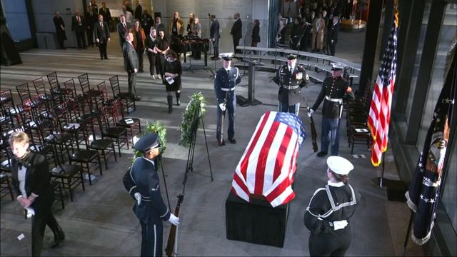 First memorial service for President Jimmy Carter begins