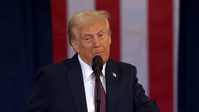 President Donald Trump takes oath of office