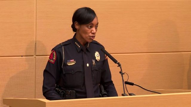 Raleigh police provide update on officer shot in neighborhood south of downtown