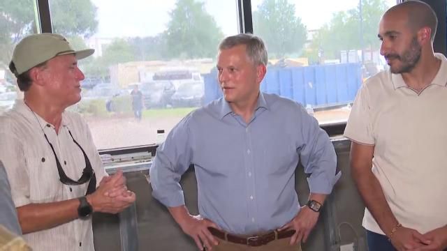 Gov. Josh Stein speaks with Chapel Hill business owners days after Tropical Depression Chantal.