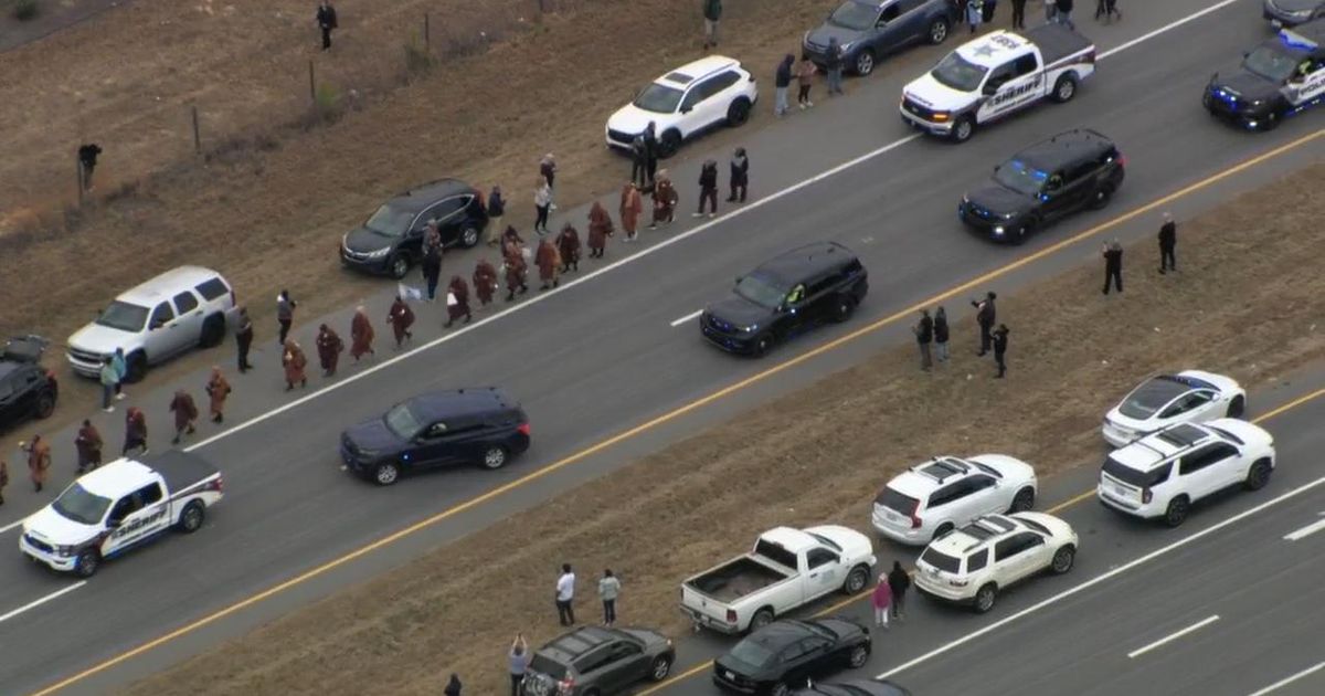 'Walk For Peace' monks rest in Apex Friday, will be in Raleigh Saturday. Here's how to see them