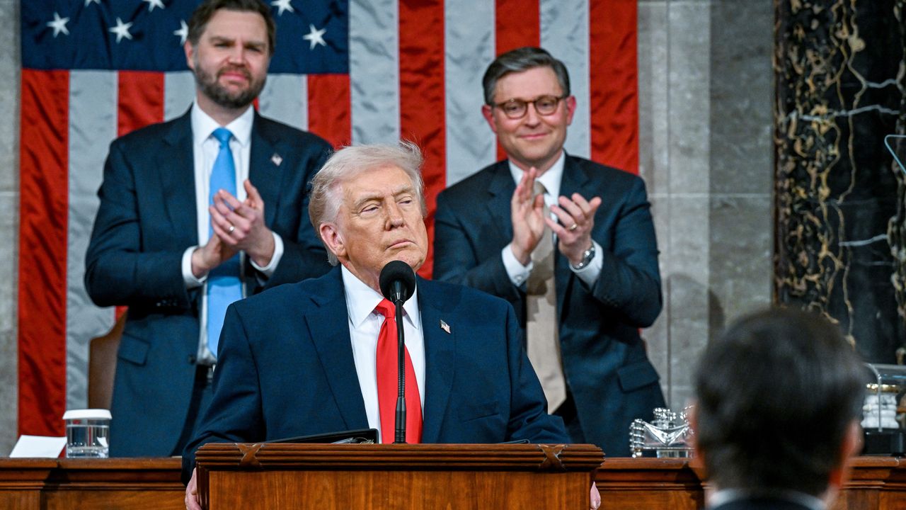 President Donald Trump delivers 2026 State of the Union