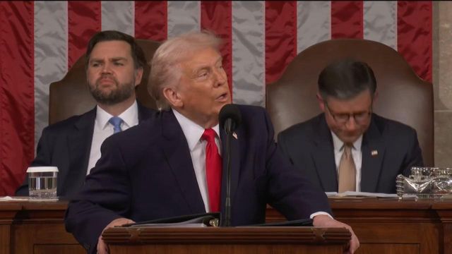 President Donald Trump delivers 2026 State of the Union