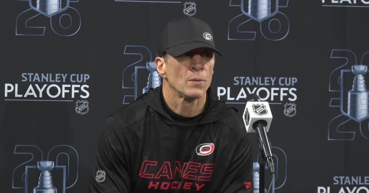 Brind'Amour on Canes, unbeaten in playoffs: 'There's another level we're going to have to find'