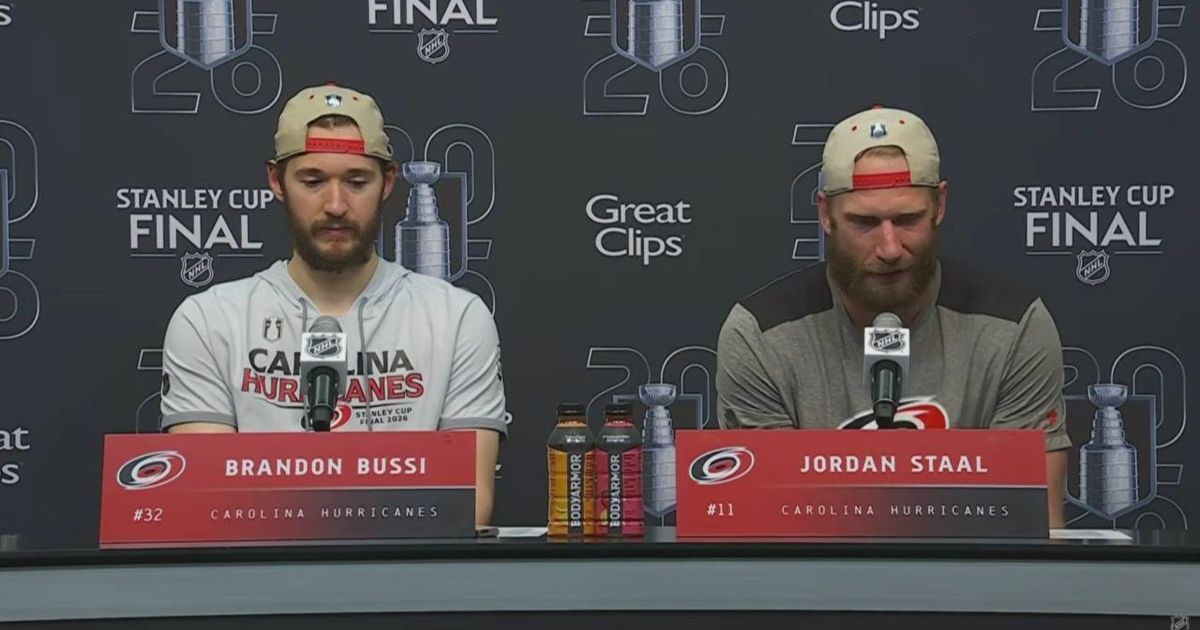 Hurricanes tie Stanley Cup Final 2-2 with 5-3 win over Golden Knights