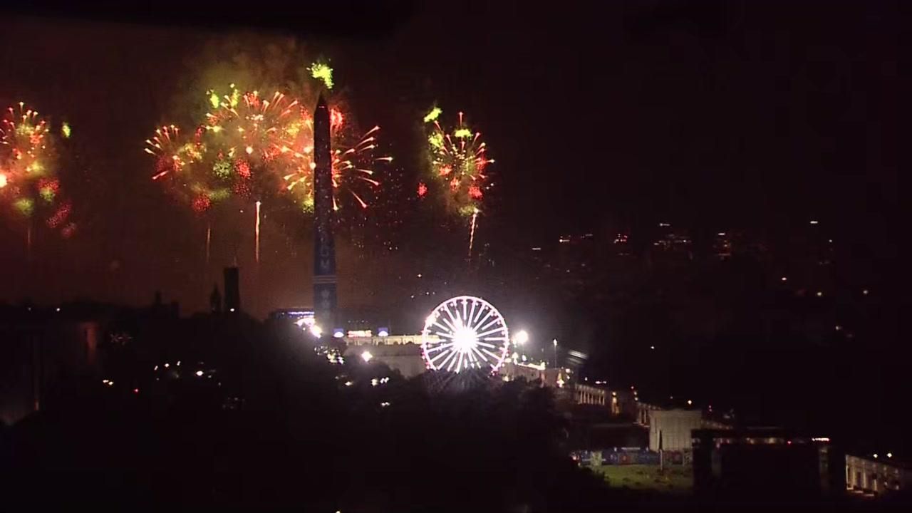 Trump mixes patriotism with partisanship as he celebrates America's 'joyous' 250th anniversary