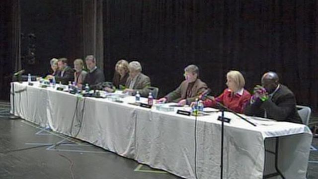 School board discusses Burns' future