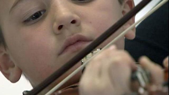 Violins fly at Cumberland elementary school