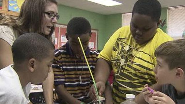 York Elementary using STEM teaching method