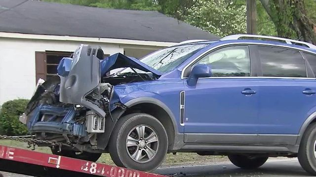 SUV driver sought by police after crash