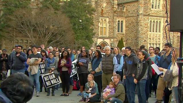 Duke students express concern over Trump travel ban