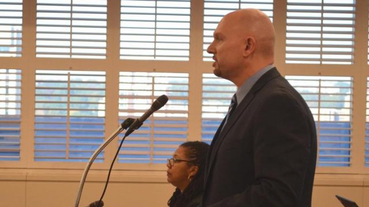 ISD Superintendent Eric Hall