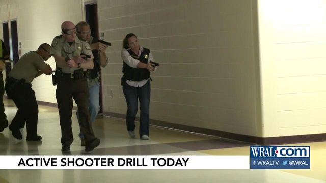North Johnston students, staff prepare for possible active shooter