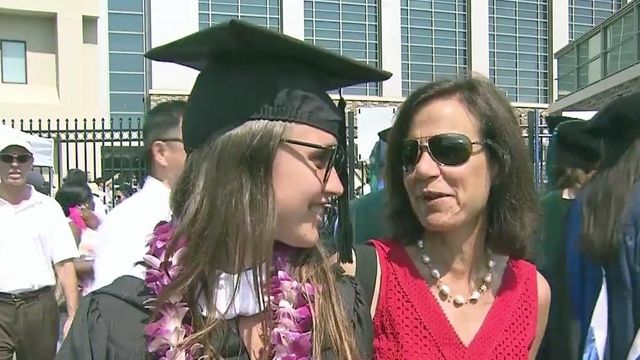 Parents, children celebrate Mother's Day with graduations