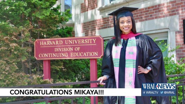 Congrats! Mikaya Thurmond graduates from Harvard