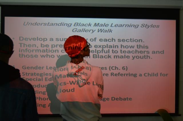 Winston-Salem State University student