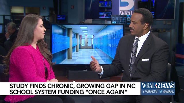 Study: Chronic, growing gap in NC school system funding