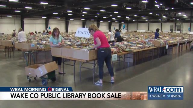 Wake County Public Libraries holds book sale 