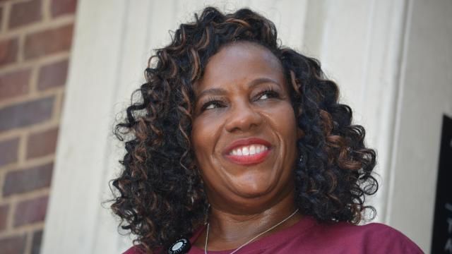 Gloria Woods-Weeks, principal of J.D. Clement Early College High School