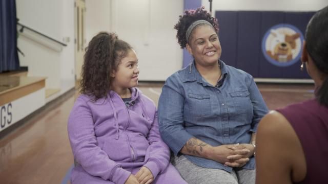 Lakewood Elementary School fifth-grader Brianna Rosa and her mother, Monica Rosa