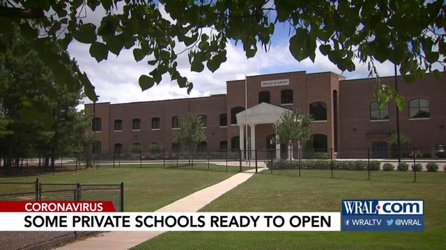 Some private schools moving forward with plans to reopen
