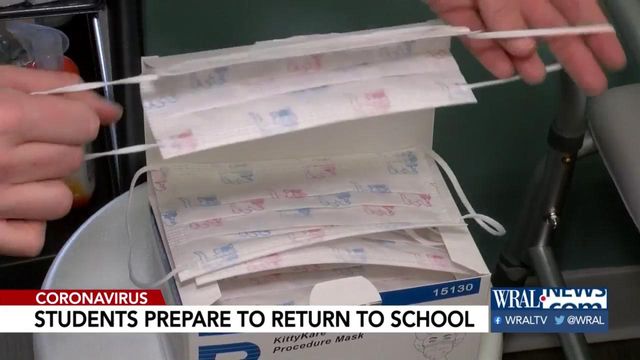 Students prepare to return to school