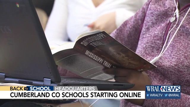 Cumberland County schools starting year online