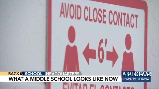 Orange cones and plexiglass: Hoke County shows what school year will look like 