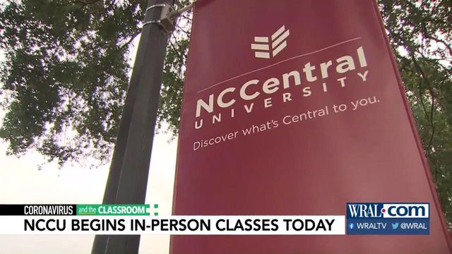 NCCU begins in-person classes Monday