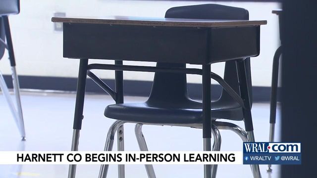 Harnett County Schools begin in-person learning