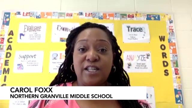 Teacher of the Week: Carol Foxx, Northern Granville Middle School