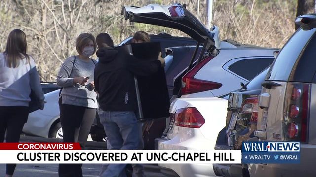 As students return for spring semester, COVID cluster found in UNC student housing