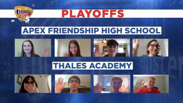 Brain Game Playoffs, March 27: Apex Friendship vs. Thales Academy