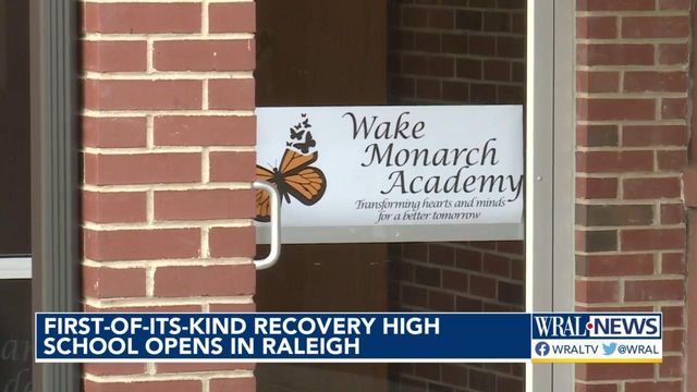 Recovery high school in Raleigh is first of its kind