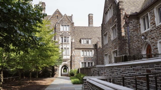 Student housing at Duke University in Durham. Photo taken July 10, 2021. 