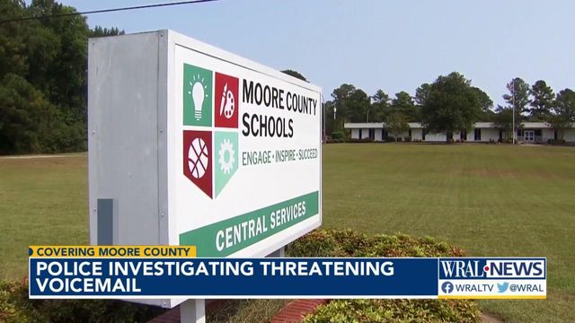 Police investigating threatening voicemail left for Moore County school board 