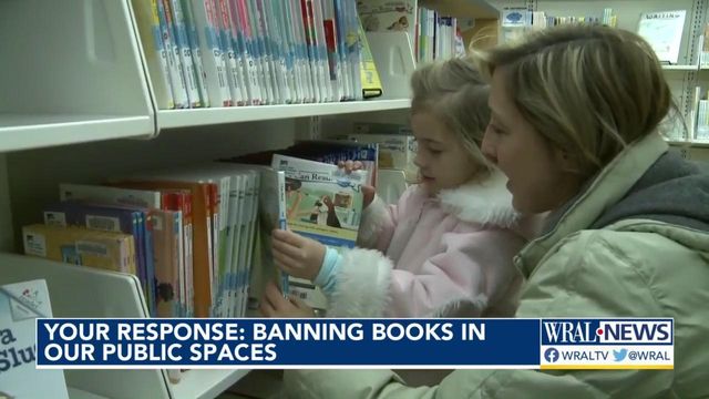 WRAL's Dan Haggerty shares what you think about book banning