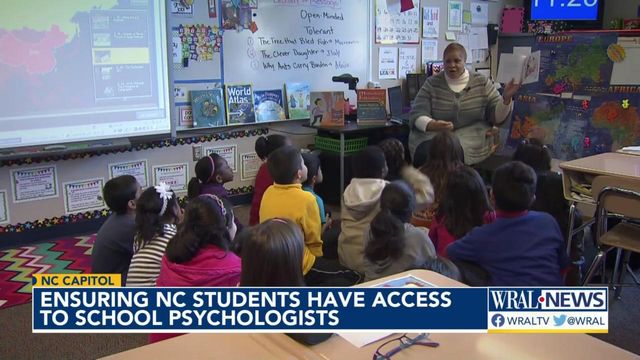 NC's schools need more psychologists, but there are few in the pipeline