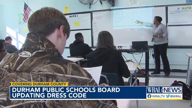 Durham Public Schools Board of Education to vote on proposed changes to dress code
