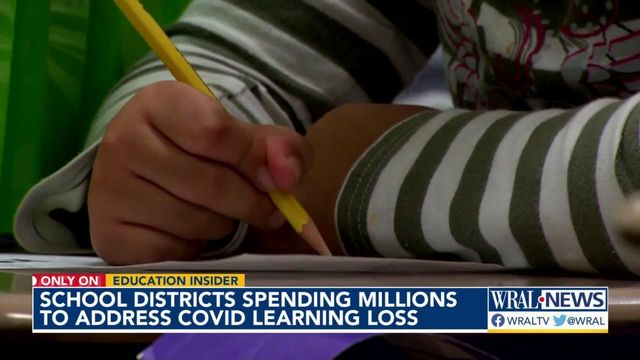 School districts spending millions of dollars to address COVID learning loss