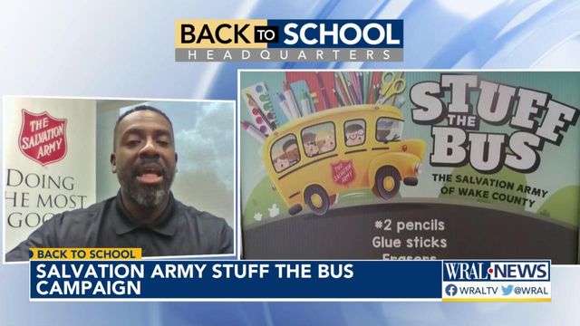 Salvation Army hosts Stuff the Bus campaign