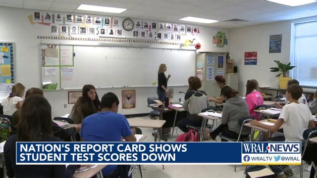 NC finding ways to combat widespread drop in test scores