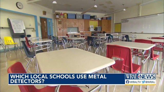 Why don't all local schools use metal detectors?