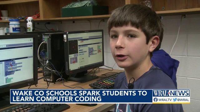 Wake student coders get assist from an astronaut