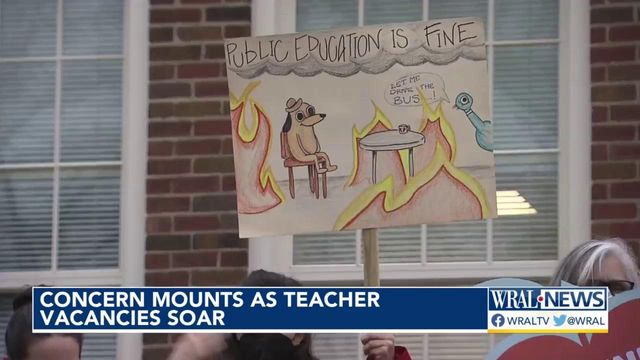 Concern mounts as teacher vacancies soar